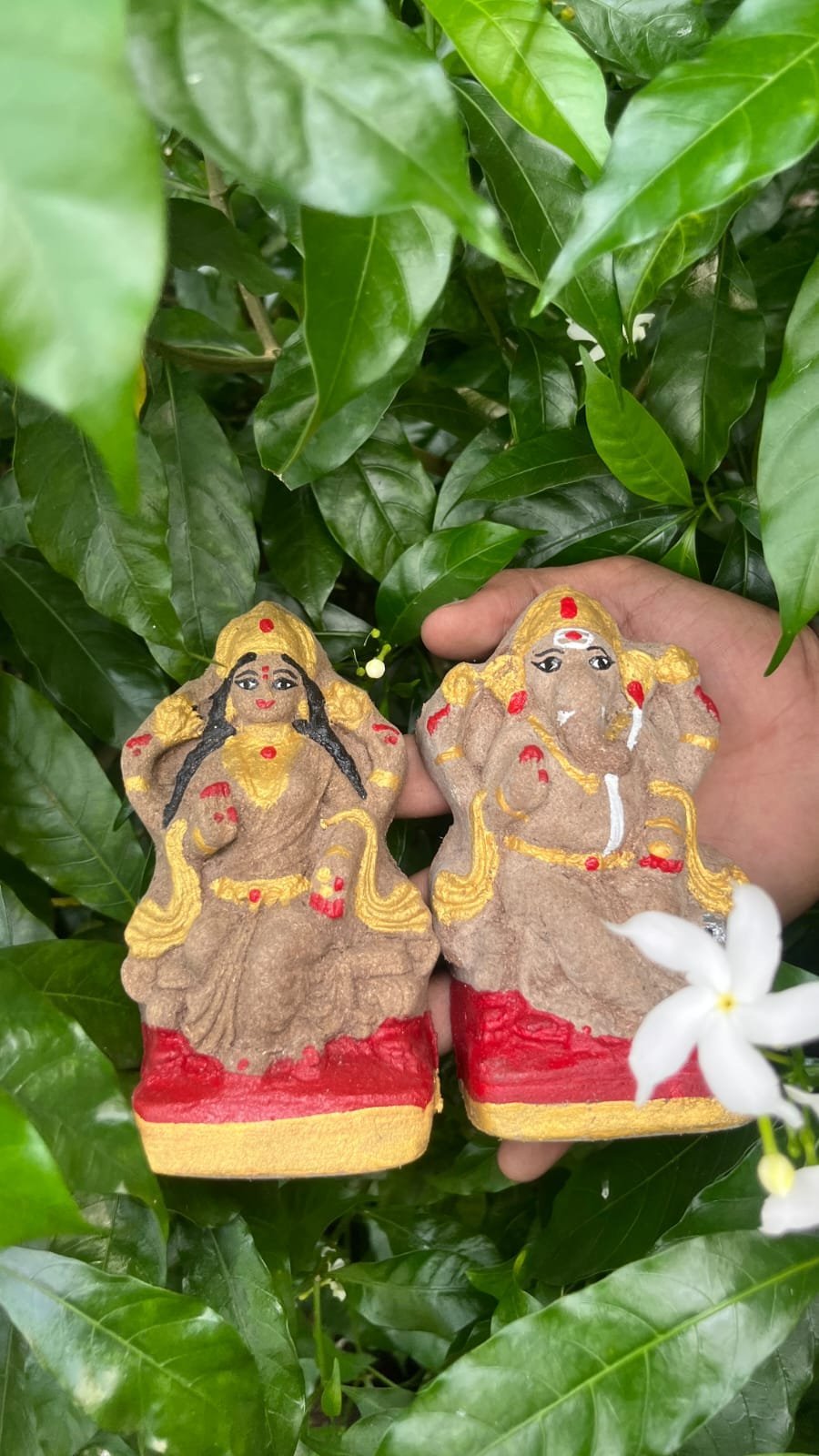 Gaumay Lakshmi - Ganesh Murti (1 Pair)