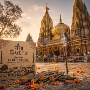Kashi Vishwanath Temple Flower Premix Organic Dhoopbatti – Special Edition (Pre-Orders Open)